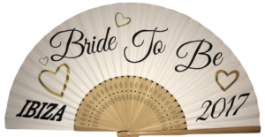 Bride To Be with Location & Year (scattered hearts) - £6.25