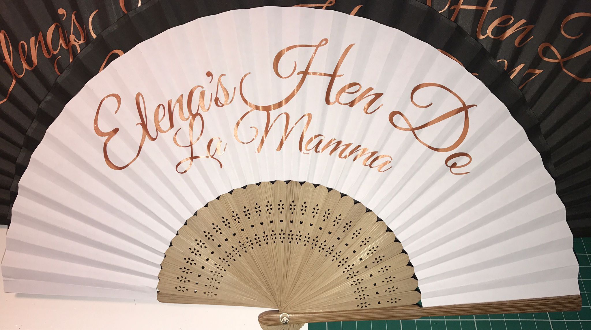 Create-Your-Own-Fans™️ (2 rows curved text) - £5.35 - Image 5